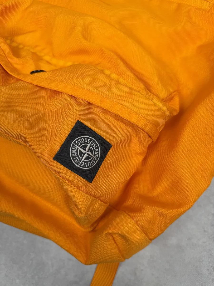Stone Island Orange Backpack  cCgUbYN 9