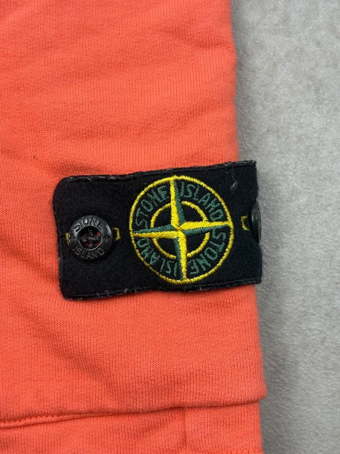 Stone Island Orange Cozy Shorts zZrUWLc 7