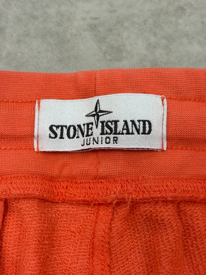 Stone Island Orange Cozy Shorts zZrUWLc 8