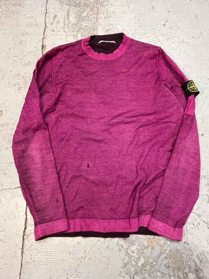 Stone Island Purple Minimalist Sweater vqtYoix 2