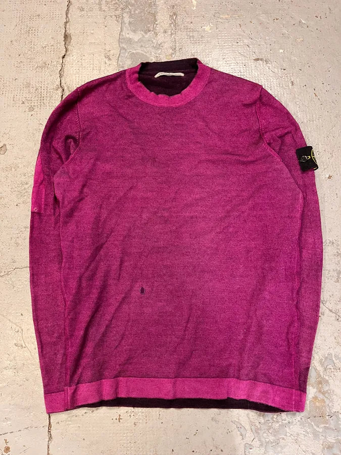 Stone Island Purple Minimalist Sweater vqtYoix 3