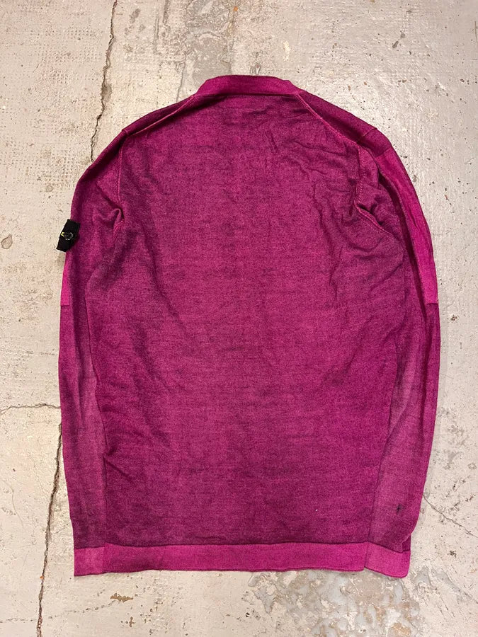 Stone Island Purple Minimalist Sweater vqtYoix 7