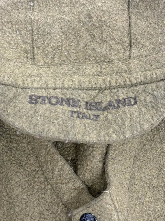 Stone Island Sleeveless Hooded Khaki Vest Jacket yUCcWQp 7