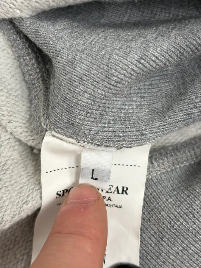 Stone Island Grey Hooded Sweater FDQtOvq 10