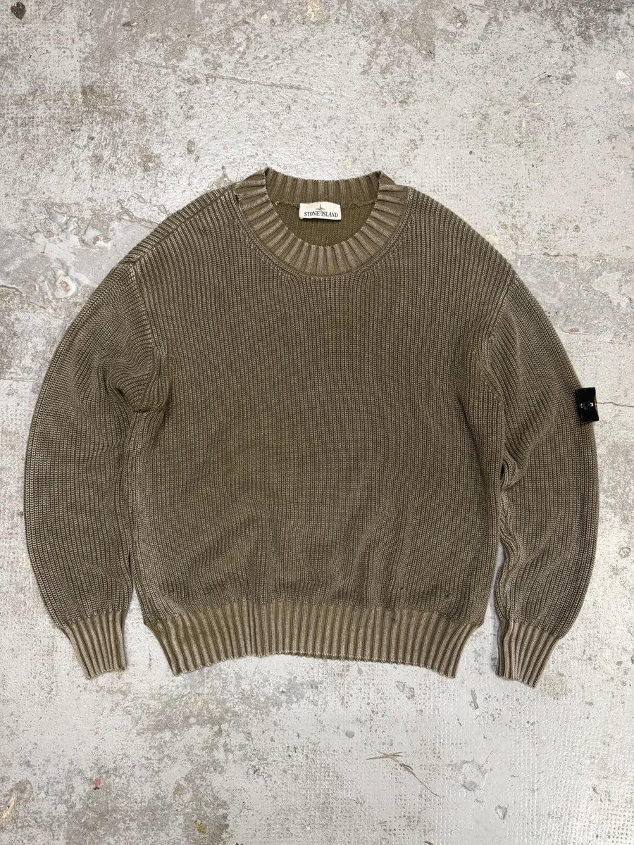 Stone Island Tern Grey Knit Sweater TOPjUUD 0