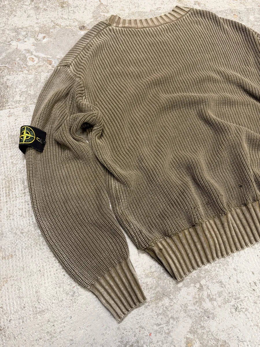 Stone Island Tern Grey Knit Sweater TOPjUUD 6