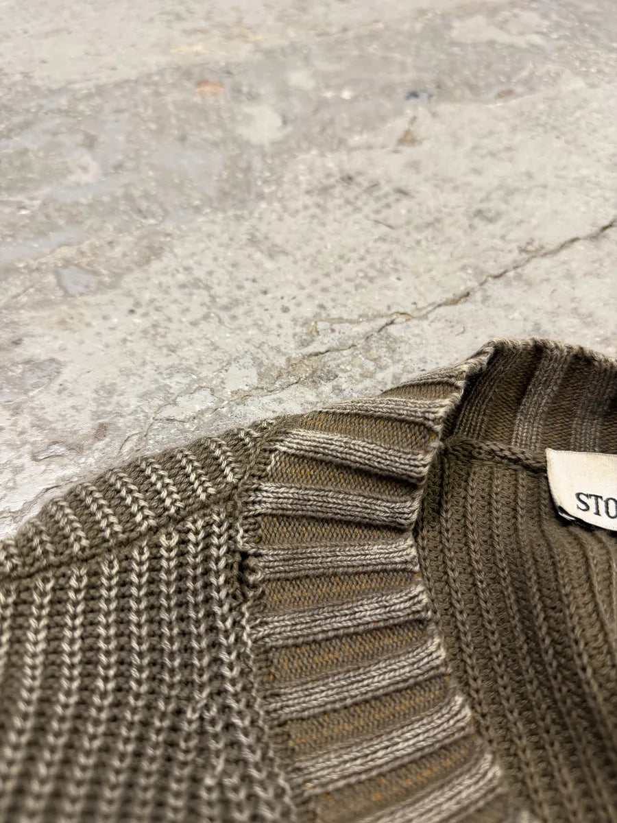 Stone Island Tern Grey Knit Sweater TOPjUUD 7