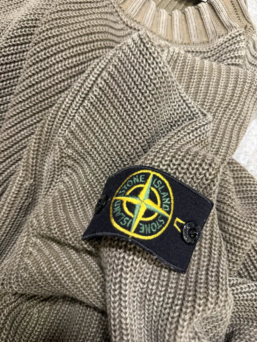 Stone Island Tern Grey Knit Sweater TOPjUUD 8