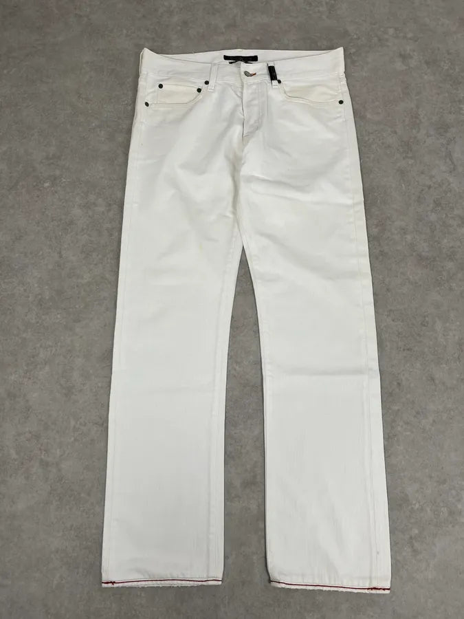 Stone Island White Denim Jeans OKkoYhj 0