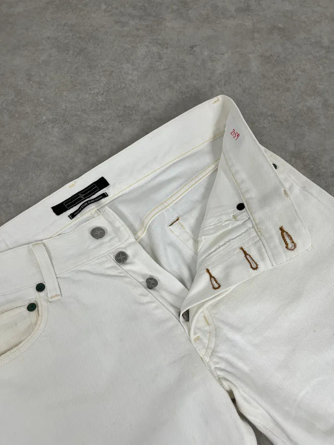 Stone Island White Denim Jeans OKkoYhj 11