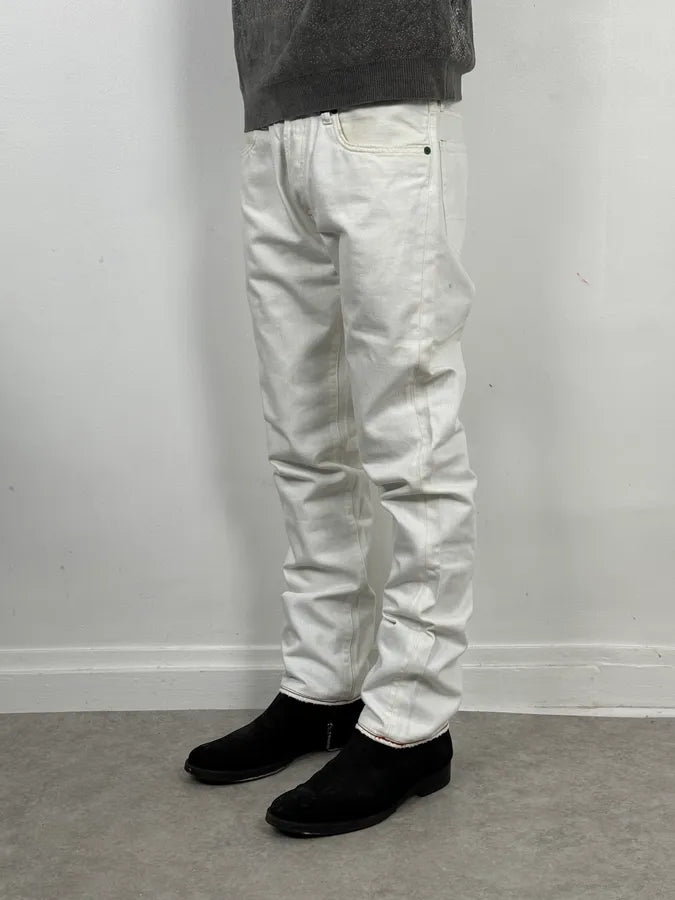 Stone Island White Denim Jeans OKkoYhj 2
