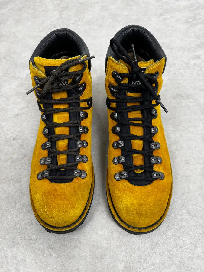 Stone Island Yellow Mustard Suede Hiking Boots ytgXbSX 5