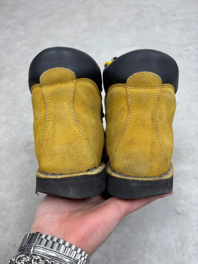 Stone Island Yellow Suede Leather Boots XevAkLe 6