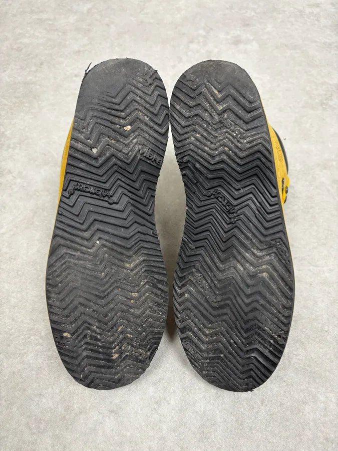 Stone Island Yellow Suede Leather Boots XevAkLe 8