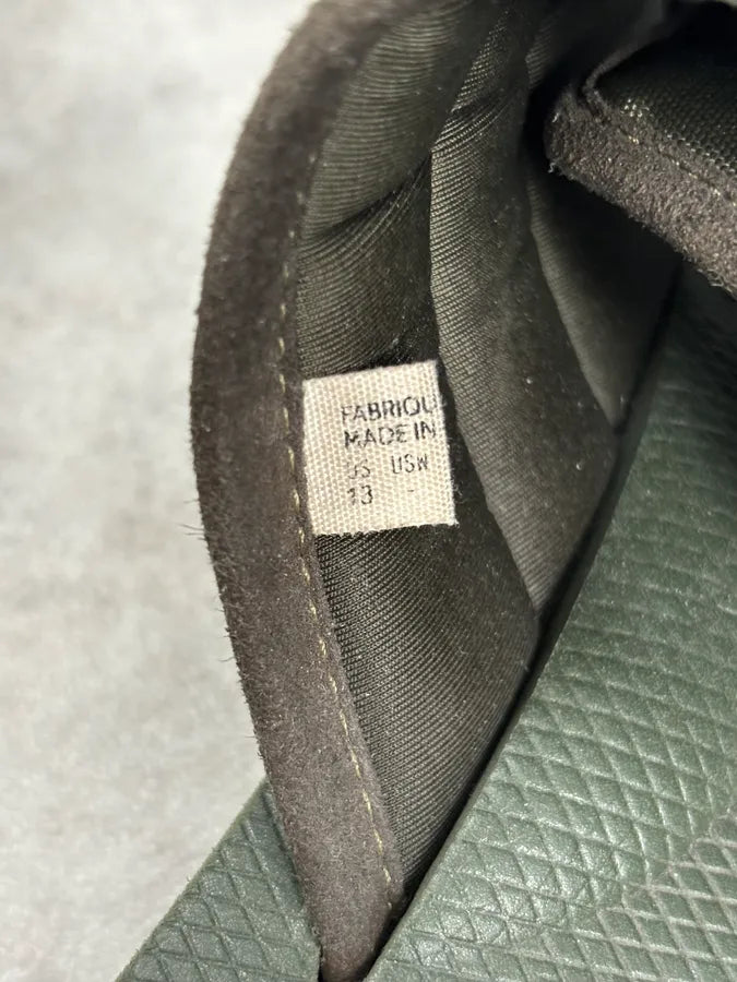 Suicoke Olive Green Nylon Slides Velcro Strap Size 46 duEyvnT 13