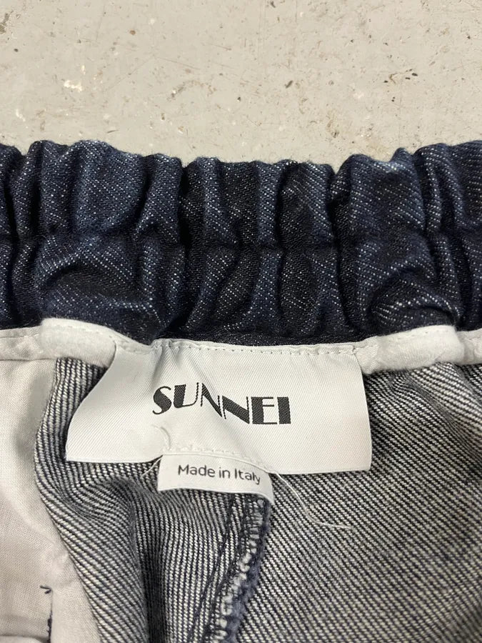 Sunnei Raw Denim Cozy Jeans ioSTSld 8