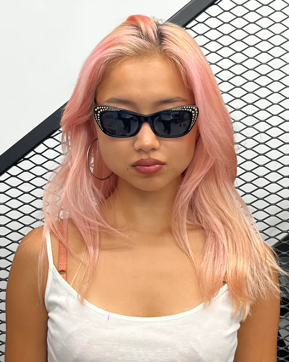 Supreme Black Golden Studded Sunglasses wFBJhja 0