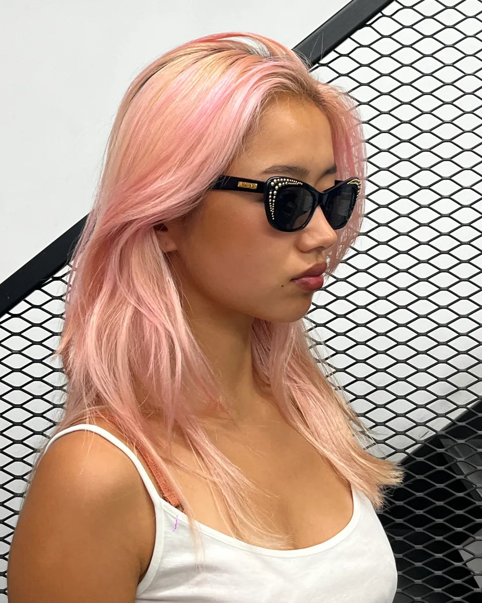Supreme Black Golden Studded Sunglasses wFBJhja 2