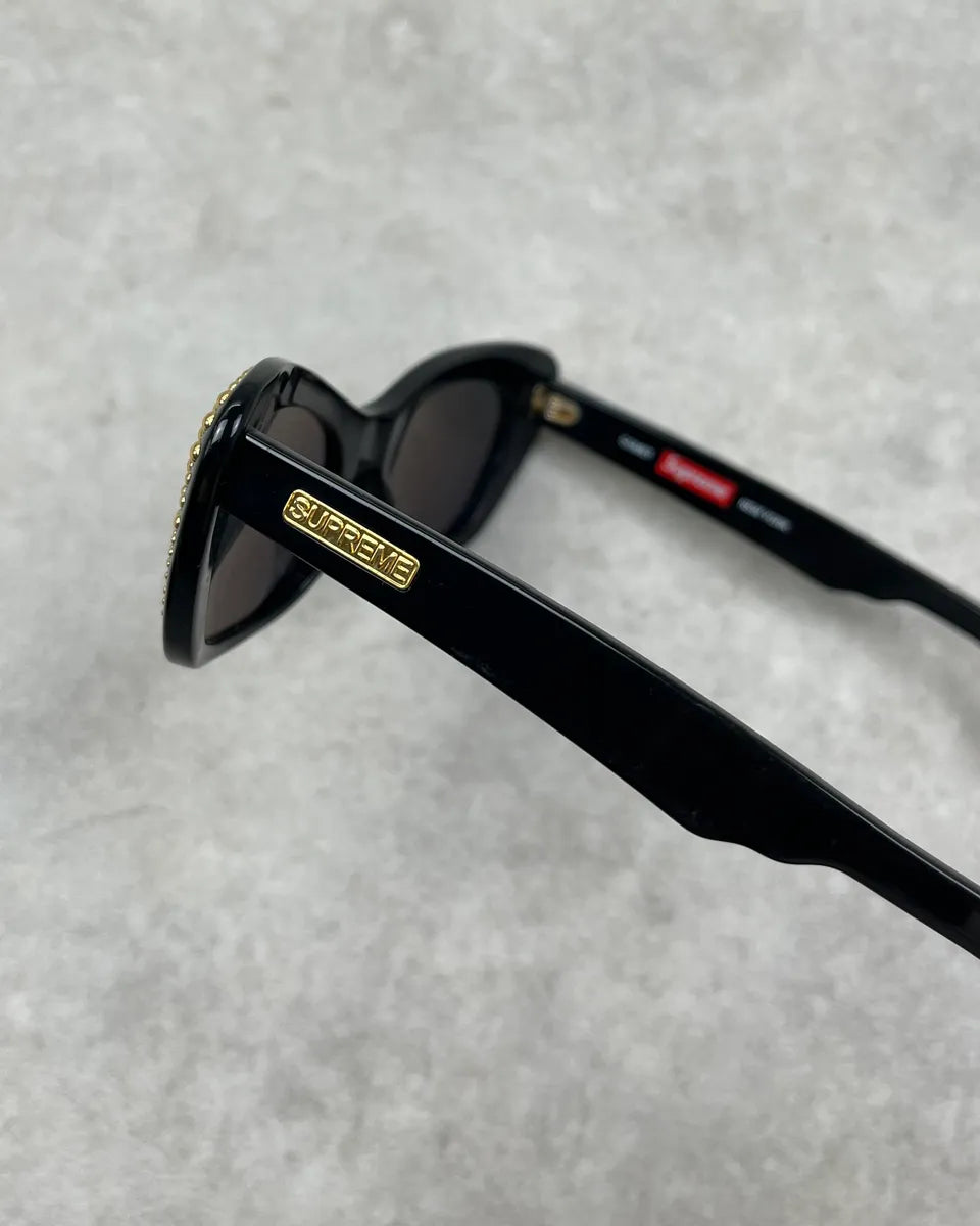 Supreme Black Golden Studded Sunglasses wFBJhja 6