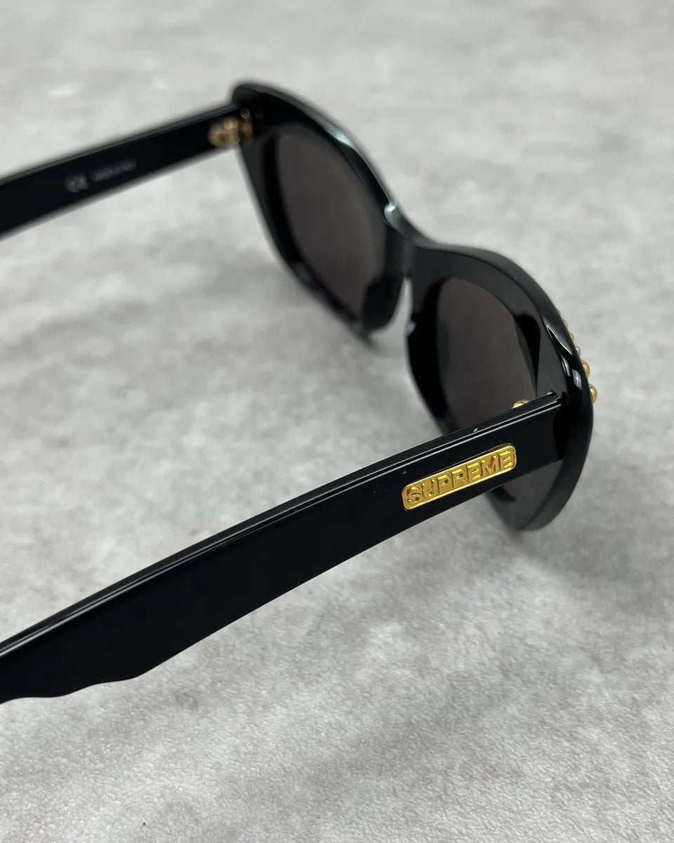 Supreme Black Golden Studded Sunglasses wFBJhja 7