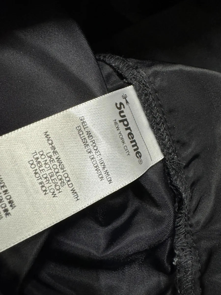 Supreme Black Nylon Cargo Large Pants OURICXx 6
