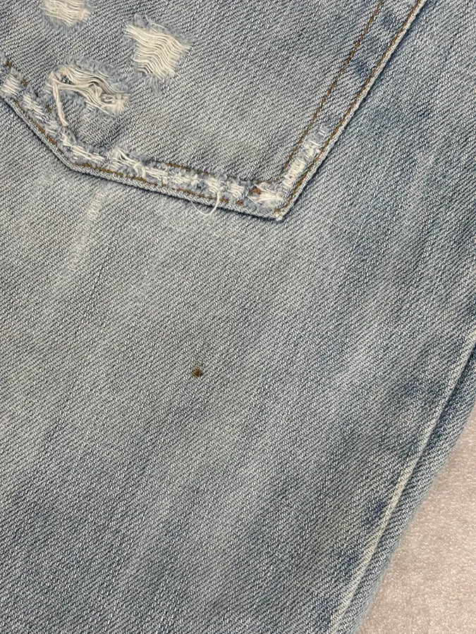 2000s Dolce & Gabbana Blue Distressed Denim Jeans EMKHVga 11
