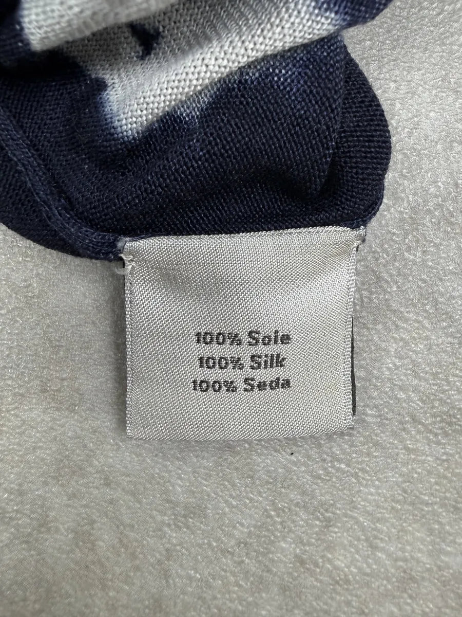 Hermès Silk Navy Circle Sweater SNVeUxI 6