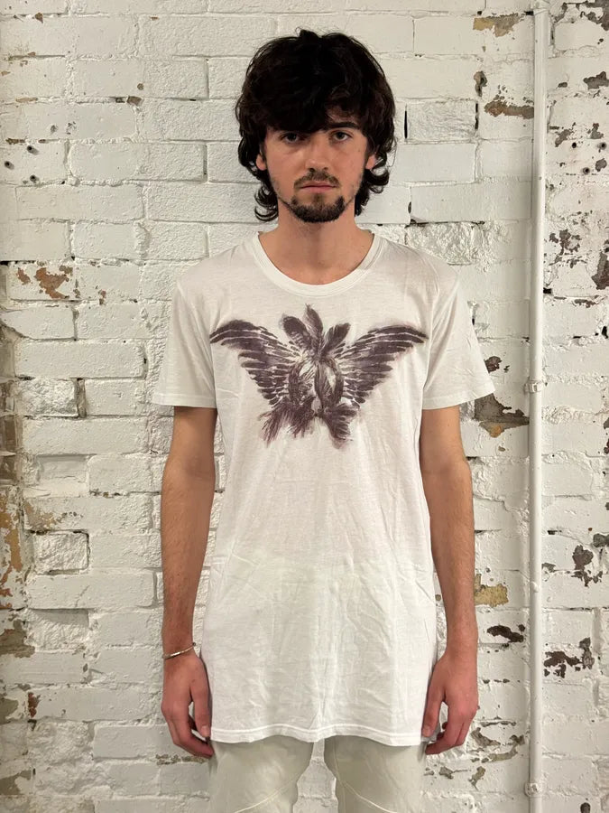 SS2012 Balmain White Bird T-Shirt MlMcYvi 1