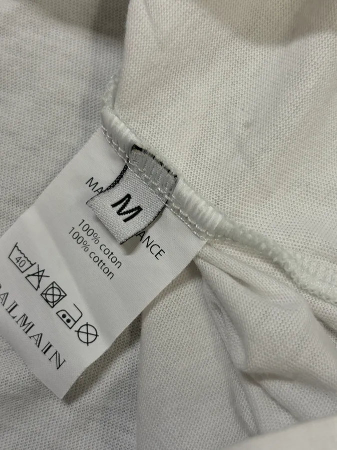 SS2012 Balmain White Bird T-Shirt MlMcYvi 8