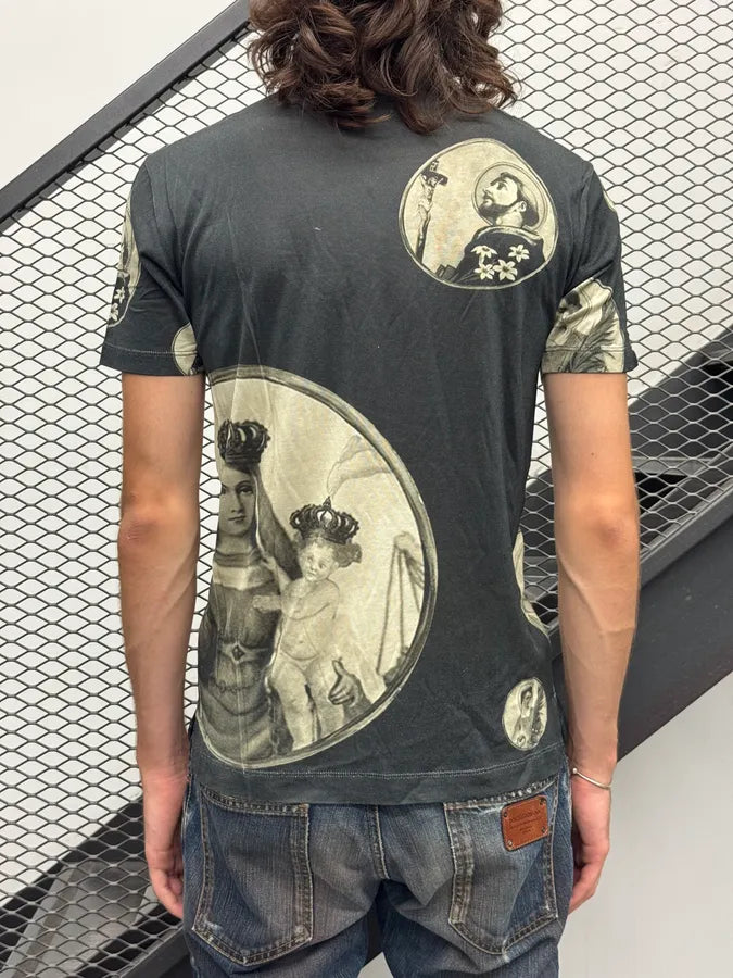 Dolce & Gabbana Biblical Figures Money T-Shirt cfEXvbr 2