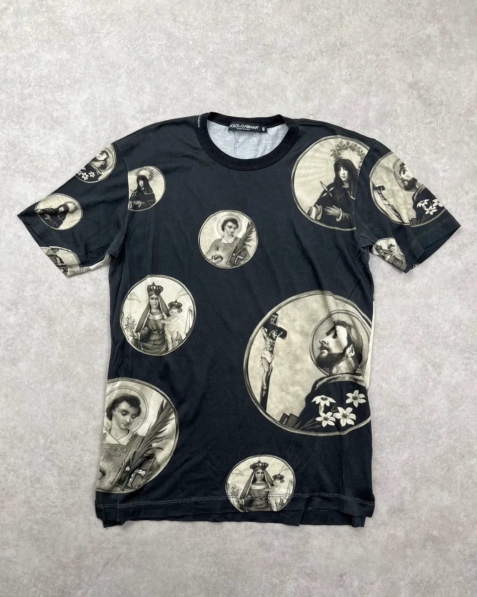 Dolce & Gabbana Biblical Figures Money T-Shirt cfEXvbr 0