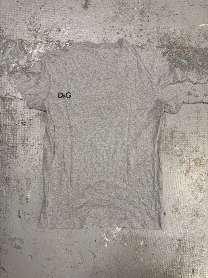 2000s  Dolce & Gabbana Grey Fiorucci Sexy T-Shirt gfzUarm 5