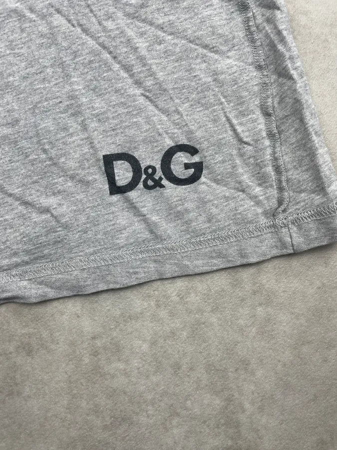 2000s Dolce & Gabbana Grey Kim Basinger Short Sleeves T-Shirt RgiYmju 5