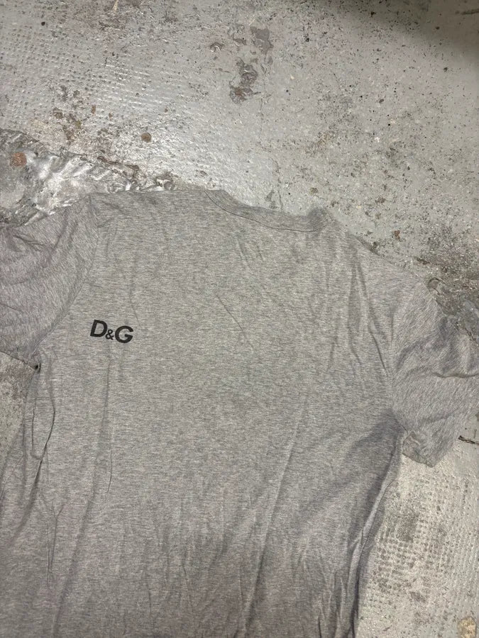2000s  Dolce & Gabbana Grey Fiorucci Sexy T-Shirt gfzUarm 6