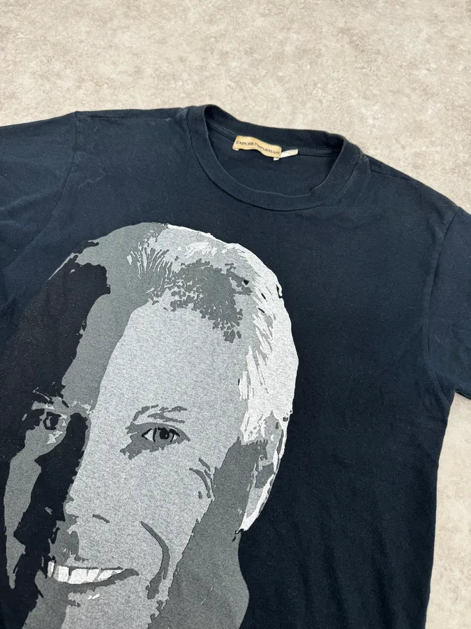 Emporio Armani Navy Autoportrait T-Shirt UmWSnHS 4