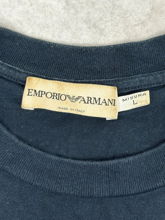 Emporio Armani Navy Autoportrait T-Shirt UmWSnHS 9