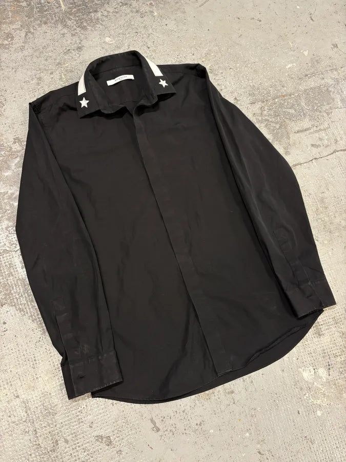 SS2016 Givenchy Black Star Shirt by Riccardo Tisci wbnWHPT 3