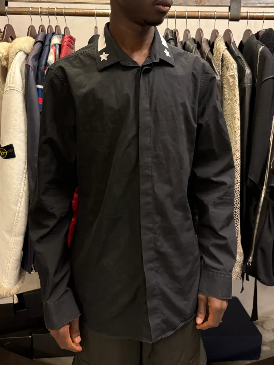 SS2016 Givenchy Black Star Shirt by Riccardo Tisci wbnWHPT 0