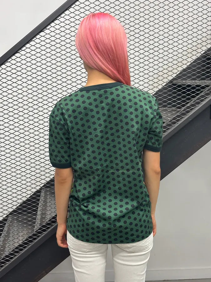 2010s Dolce & Gabbana Polka Dot Black & White Cactus T-Shirt kgtHZrA 2