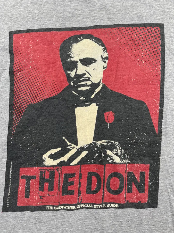 2000s Dolce & Gabbana Grey The Don Le Parrain T-Shirt  DqhuBvp 4