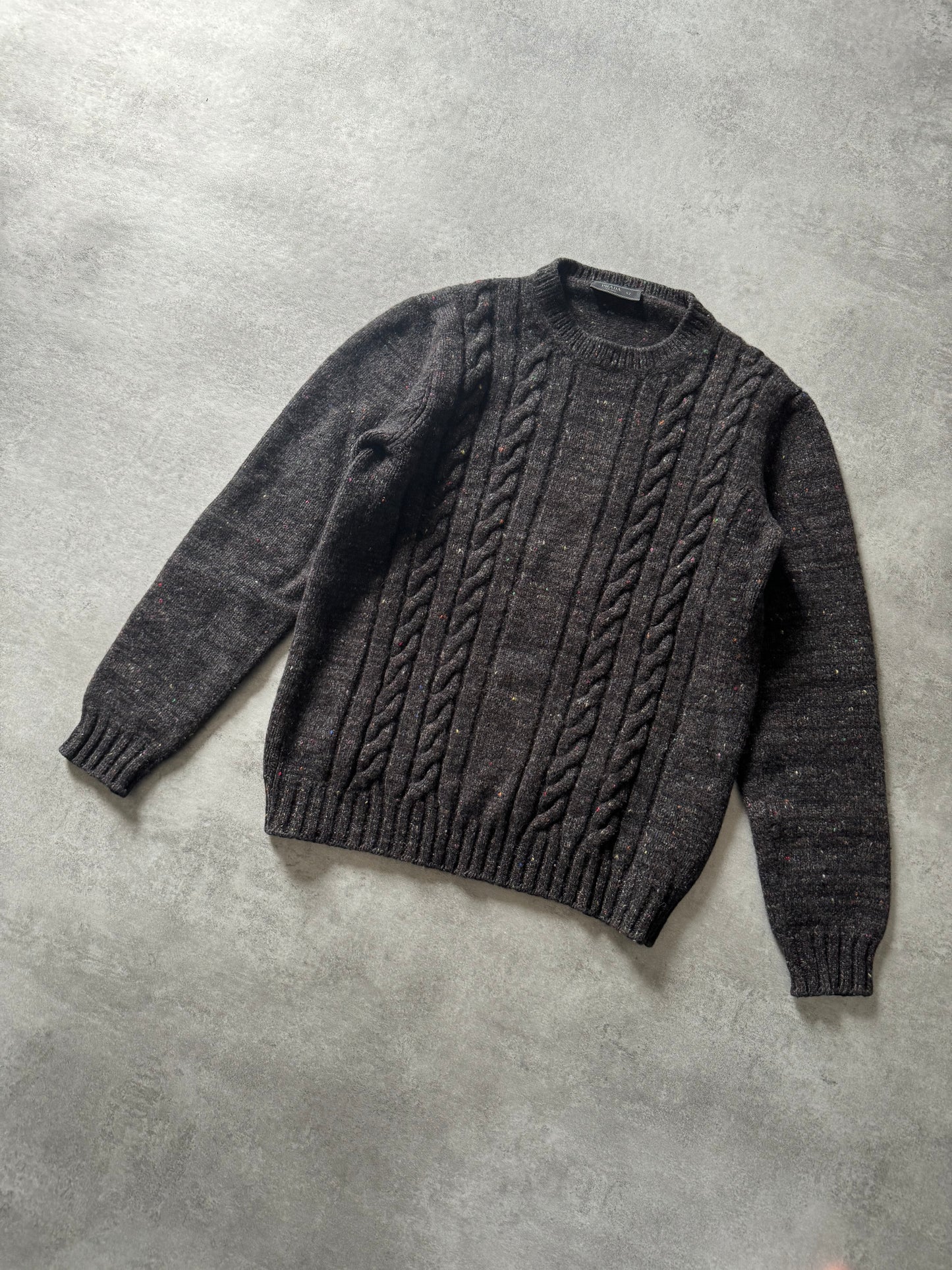 AW2011 Prada Original Wool Grey Sweater (S) - 2