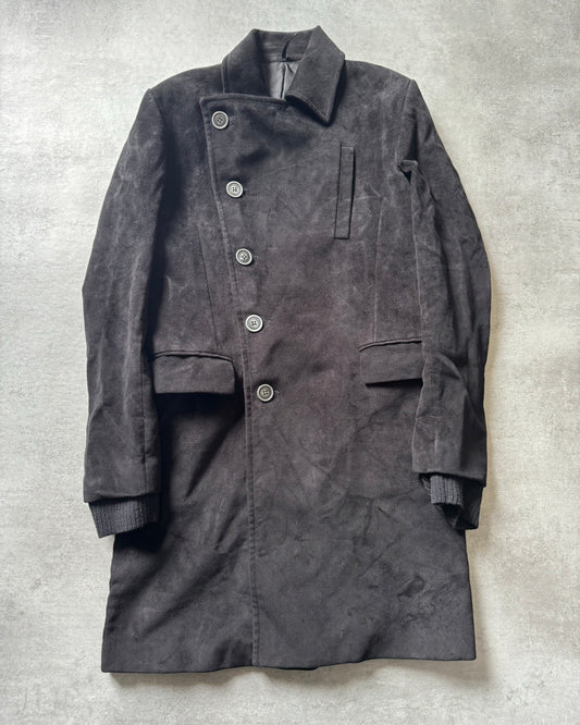 Givenchy Asymmetrical Black Contemporary Coat (M) - 1