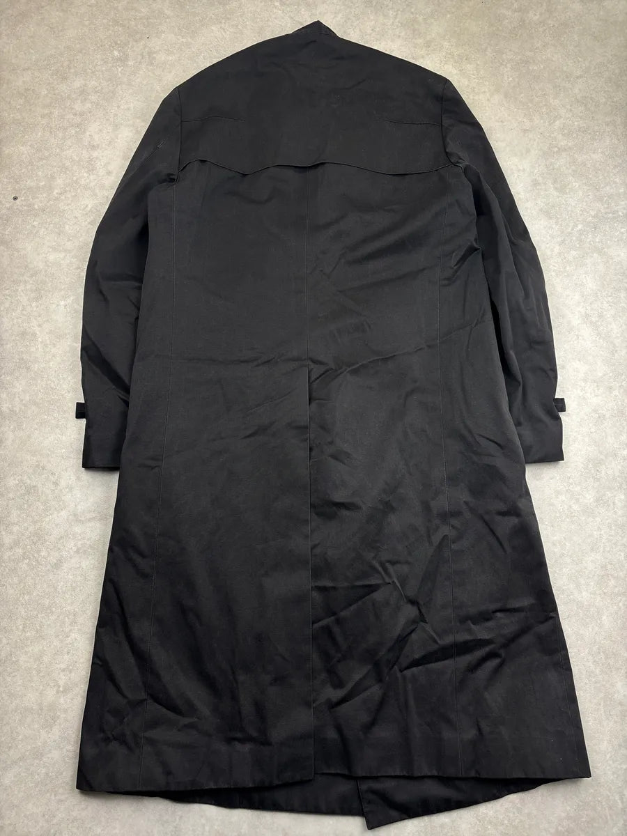 2000s Dior Homme Black Double-Breasted Long Coat tLkEitma 5