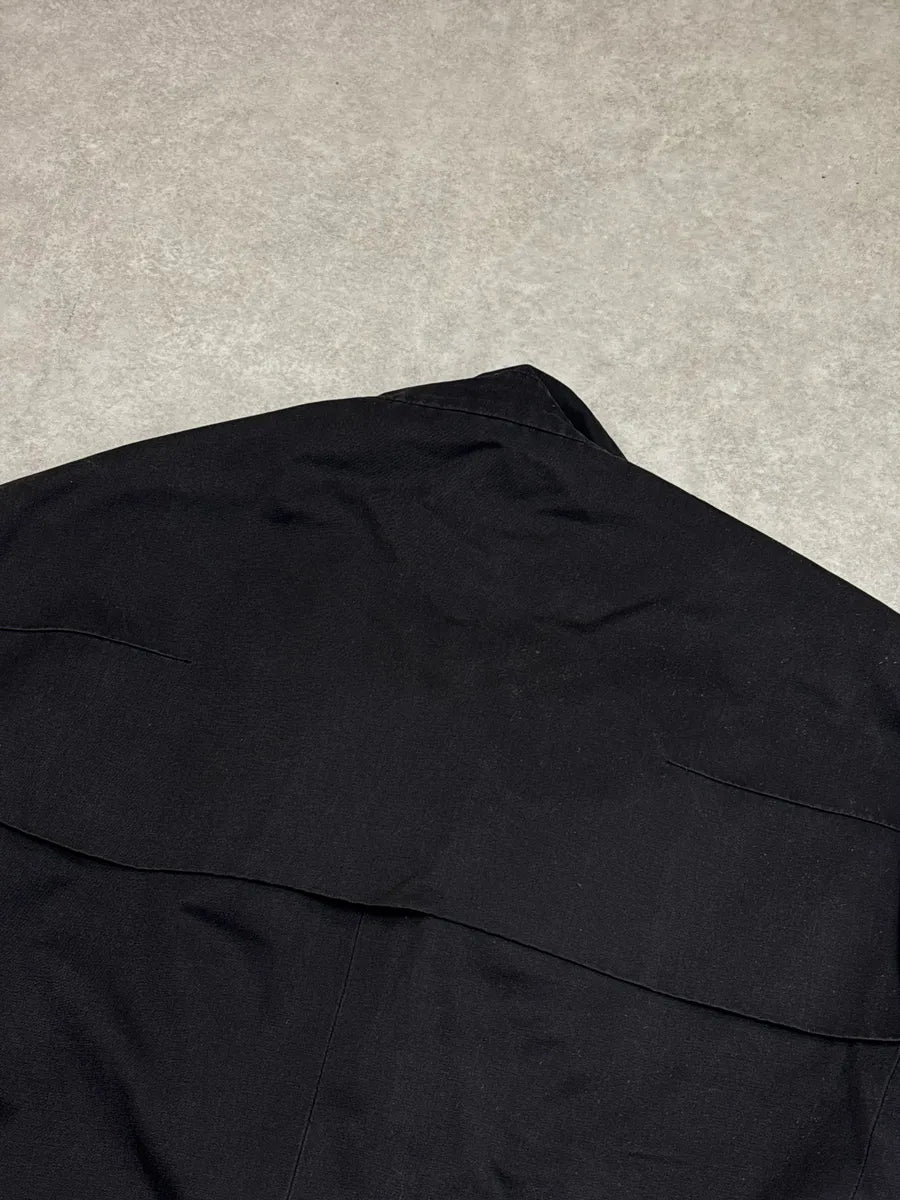 2000s Dior Homme Black Double-Breasted Long Coat tLkEitma 9