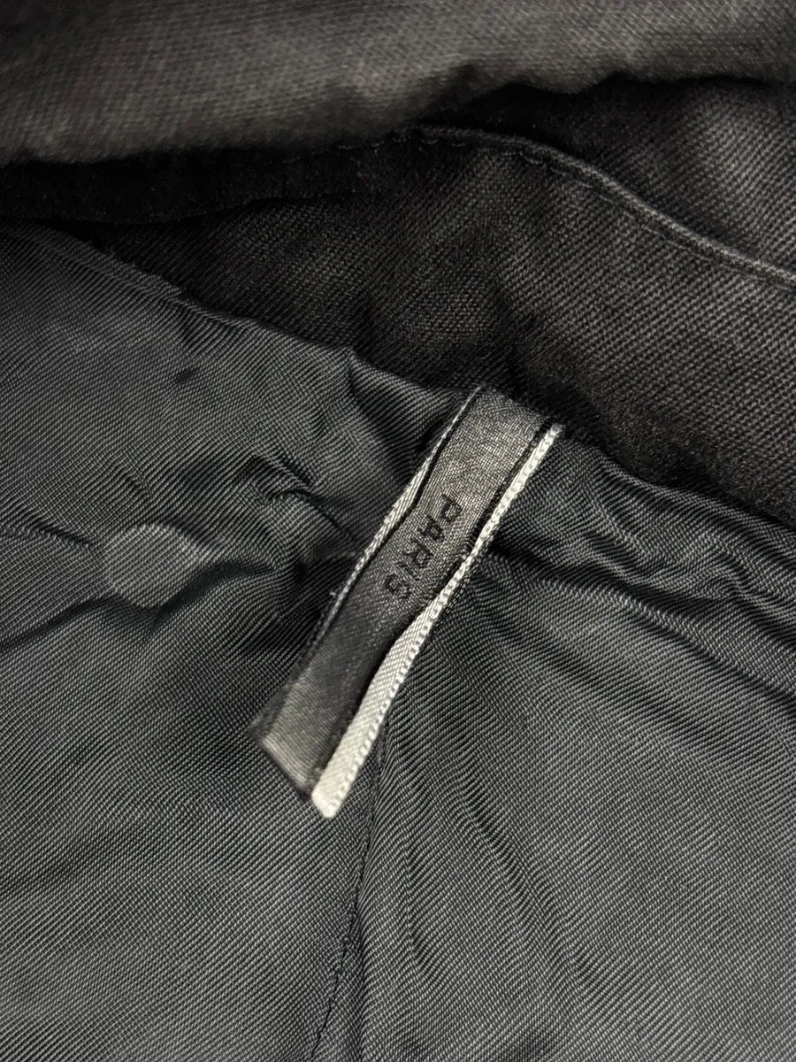 2000s Dior Homme Black Double-Breasted Long Coat tLkEitma 10
