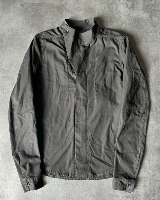 SS2015 Rick Owens Neutral Slave Asymmetrical Brut Jacket (L) - 1