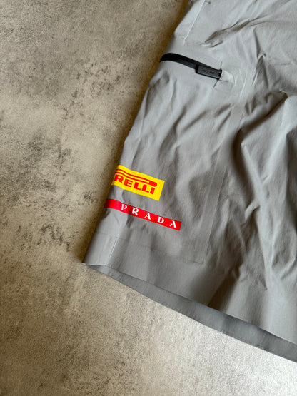 SS2019 Prada Luna Rossa Grey Tech Shorts (L) - 8