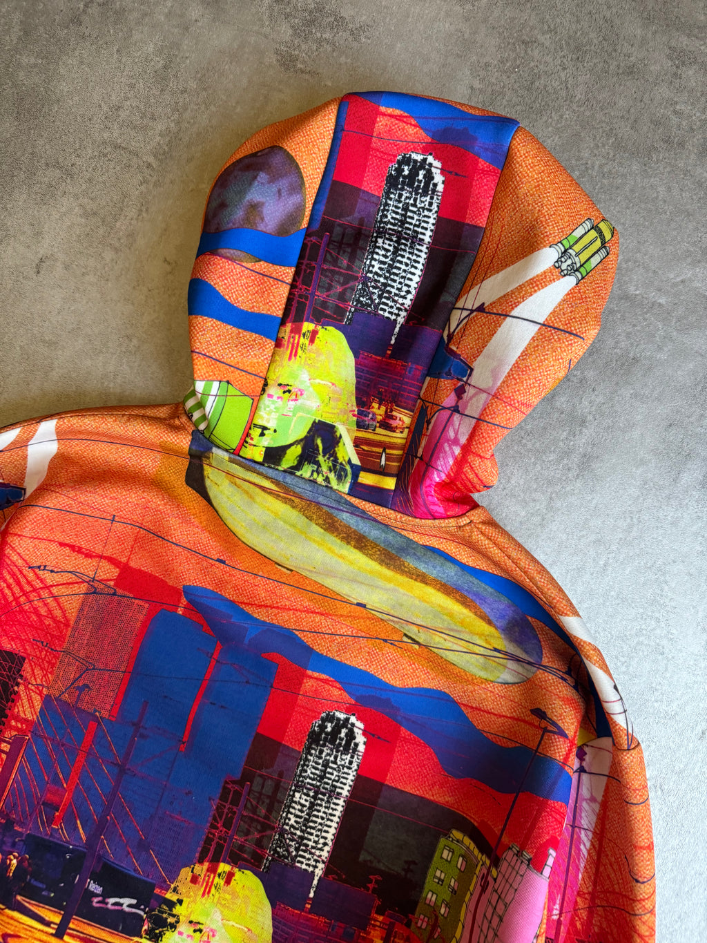 SS2019 Prada Psychadelic World Tech Hoodie (M) - 5