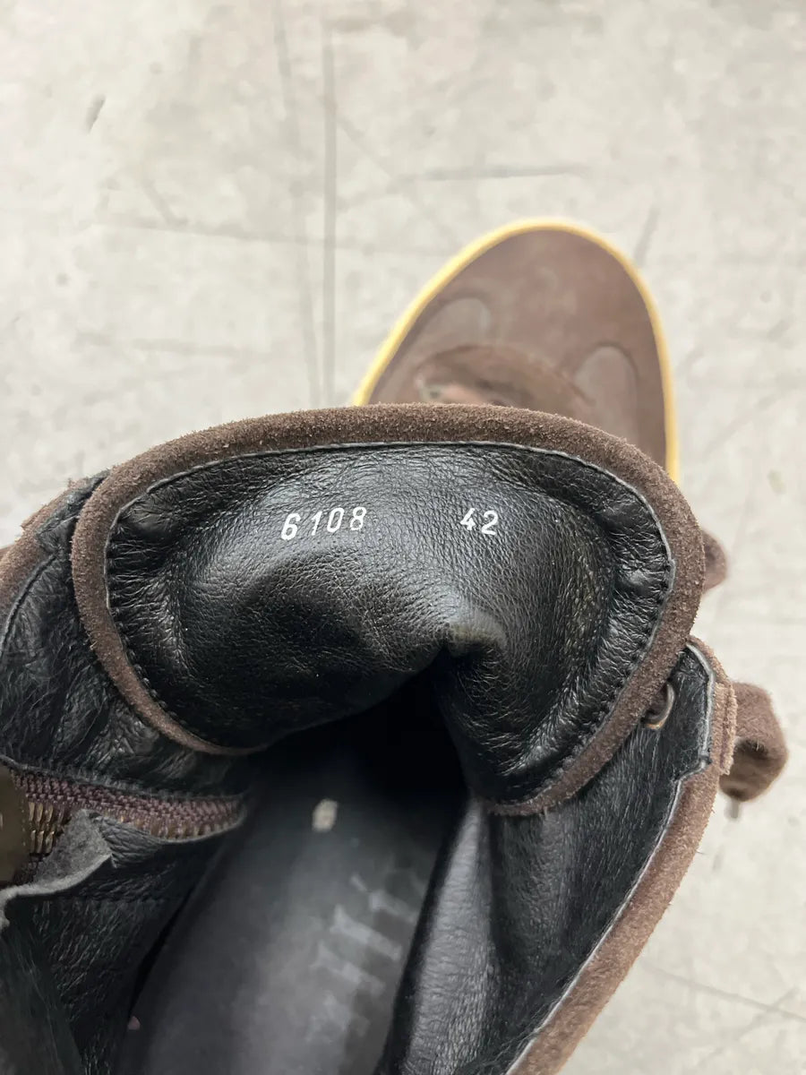 John Galliano Brown Suede Logo Sneakers tbSqcTTA 7