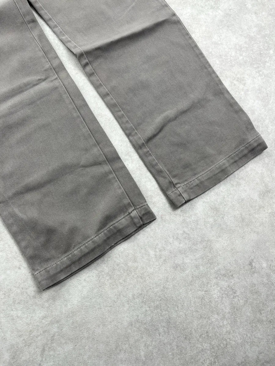 1990s Dolce & Gabbana Minimalist Taupe Pants tdruSrWB 7
